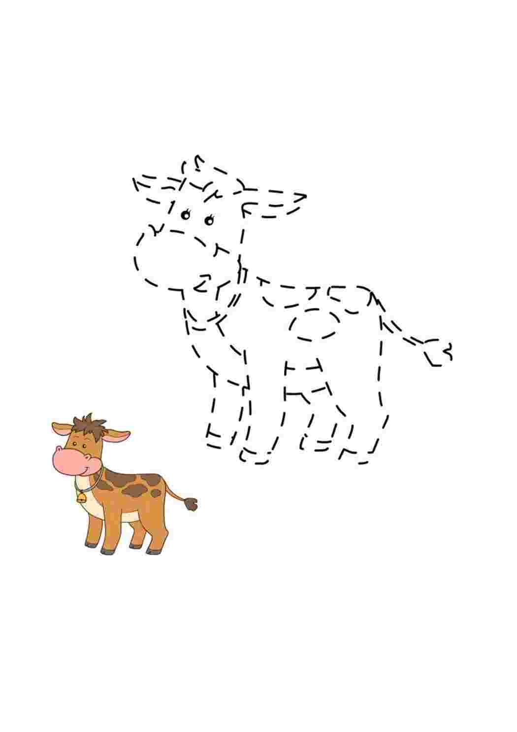 Корова По Точкам