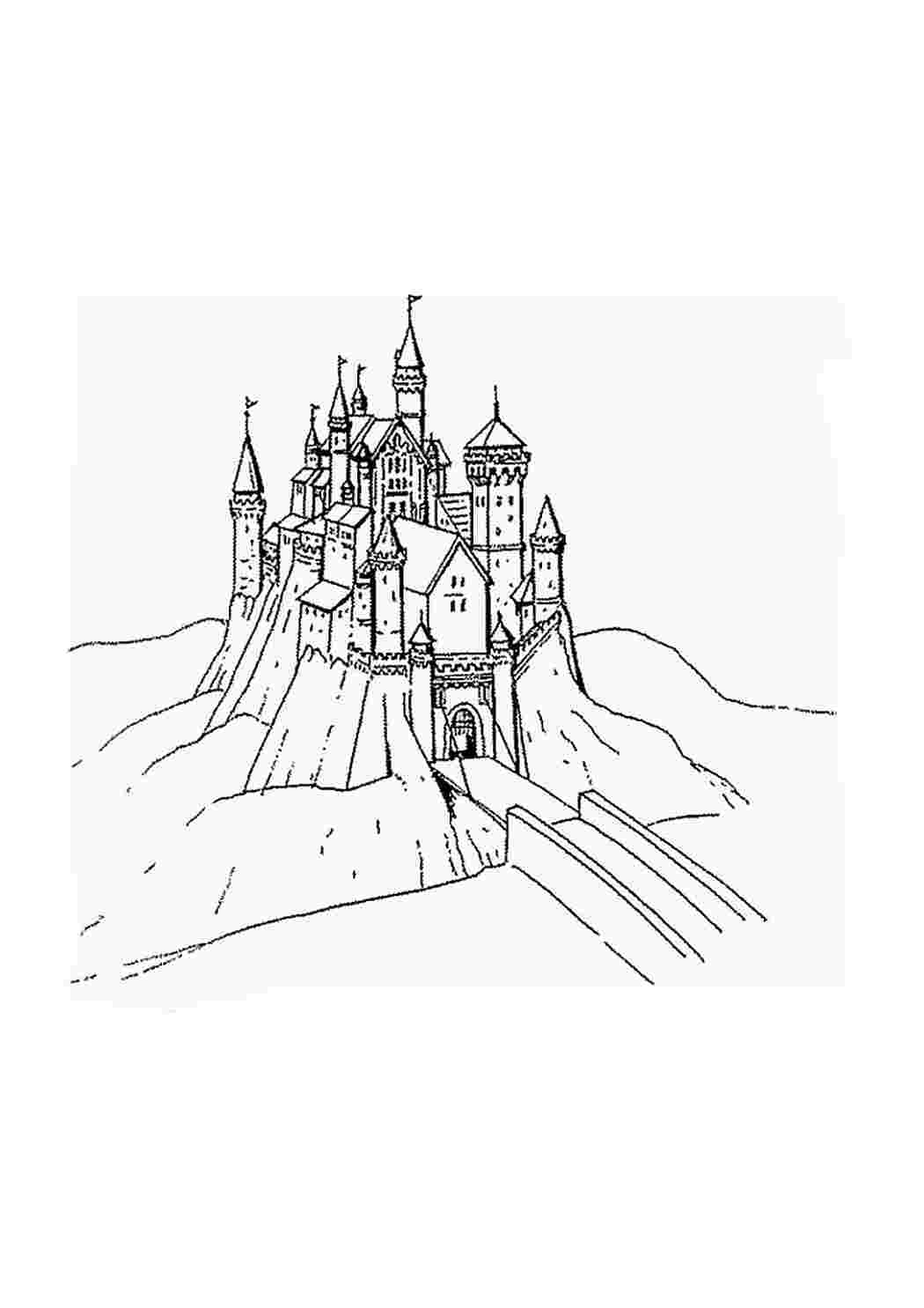 Эренделл Замок Раскраски