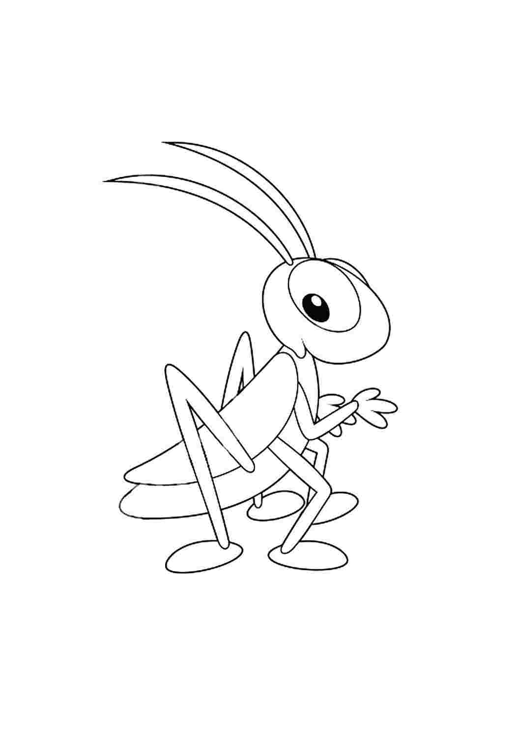 Кузнечик из пластилина