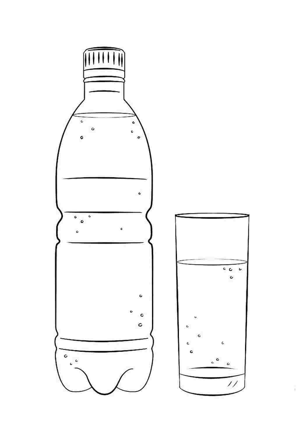 Вода раскраска для детей распечатать