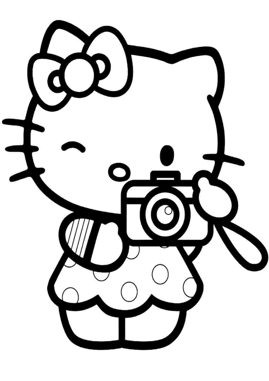 Раскраски Хелло Китти. + раскрасок Hello Kitty.