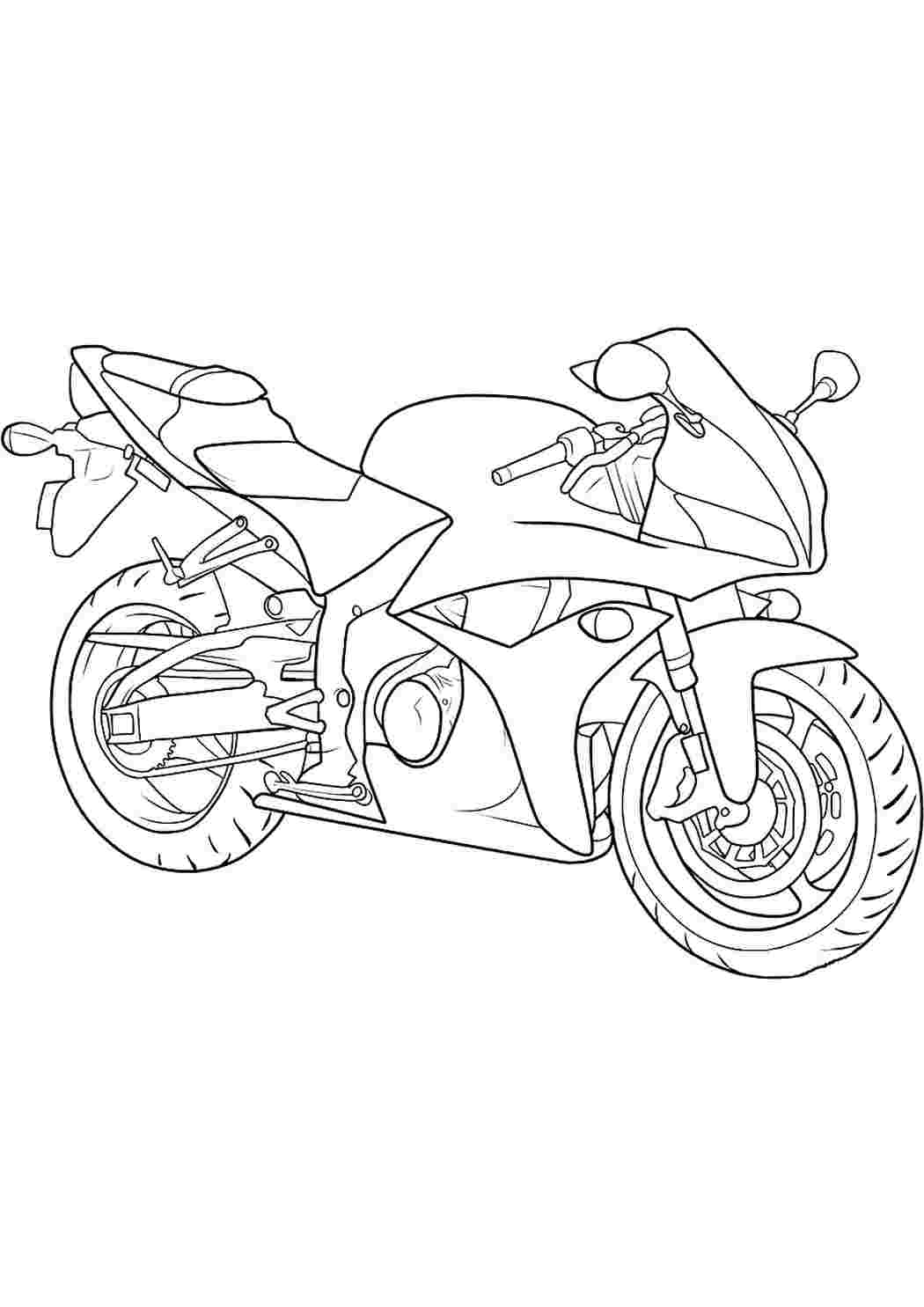 Мини рисунки для срисовки мотоциклы