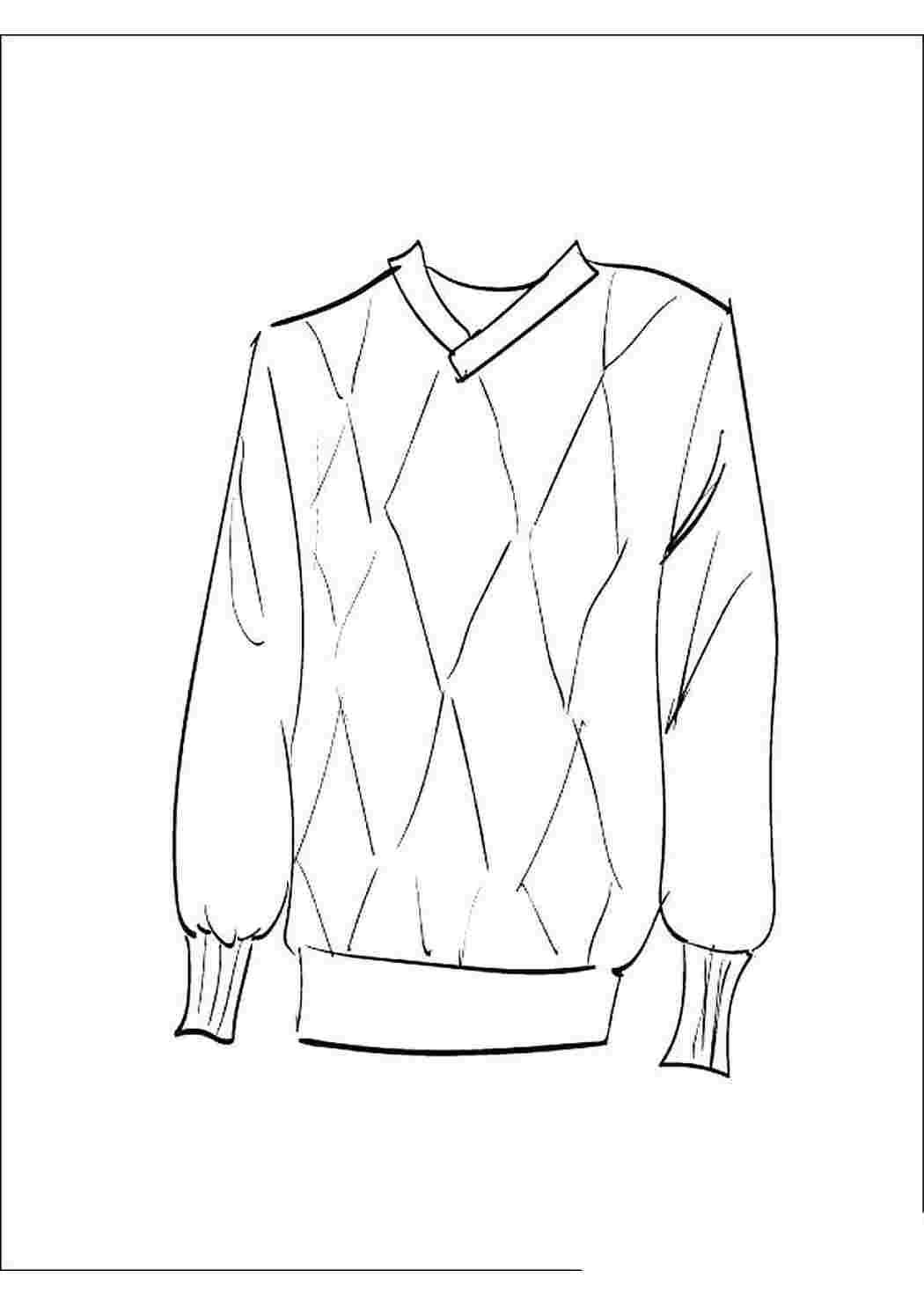 Эскиз свитера