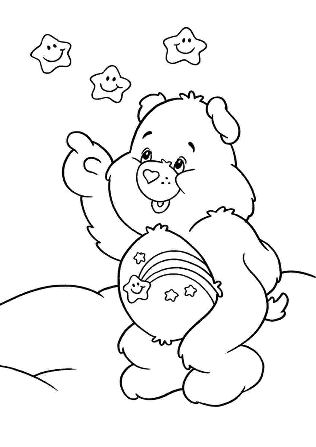 Care Bears раскраска