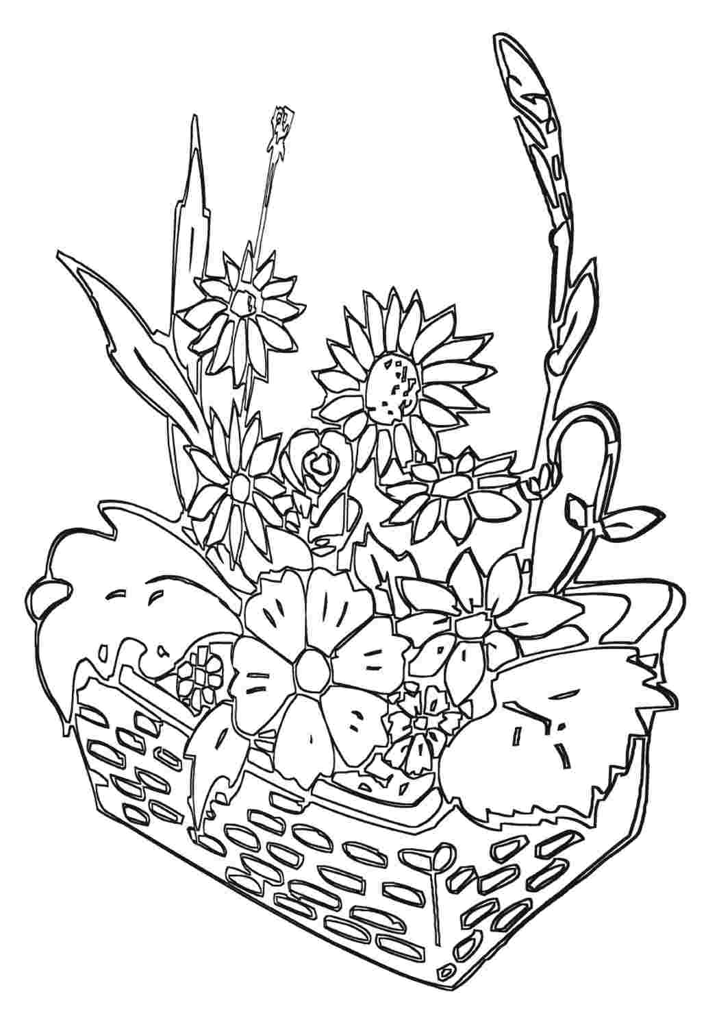Рисунок клумбы
