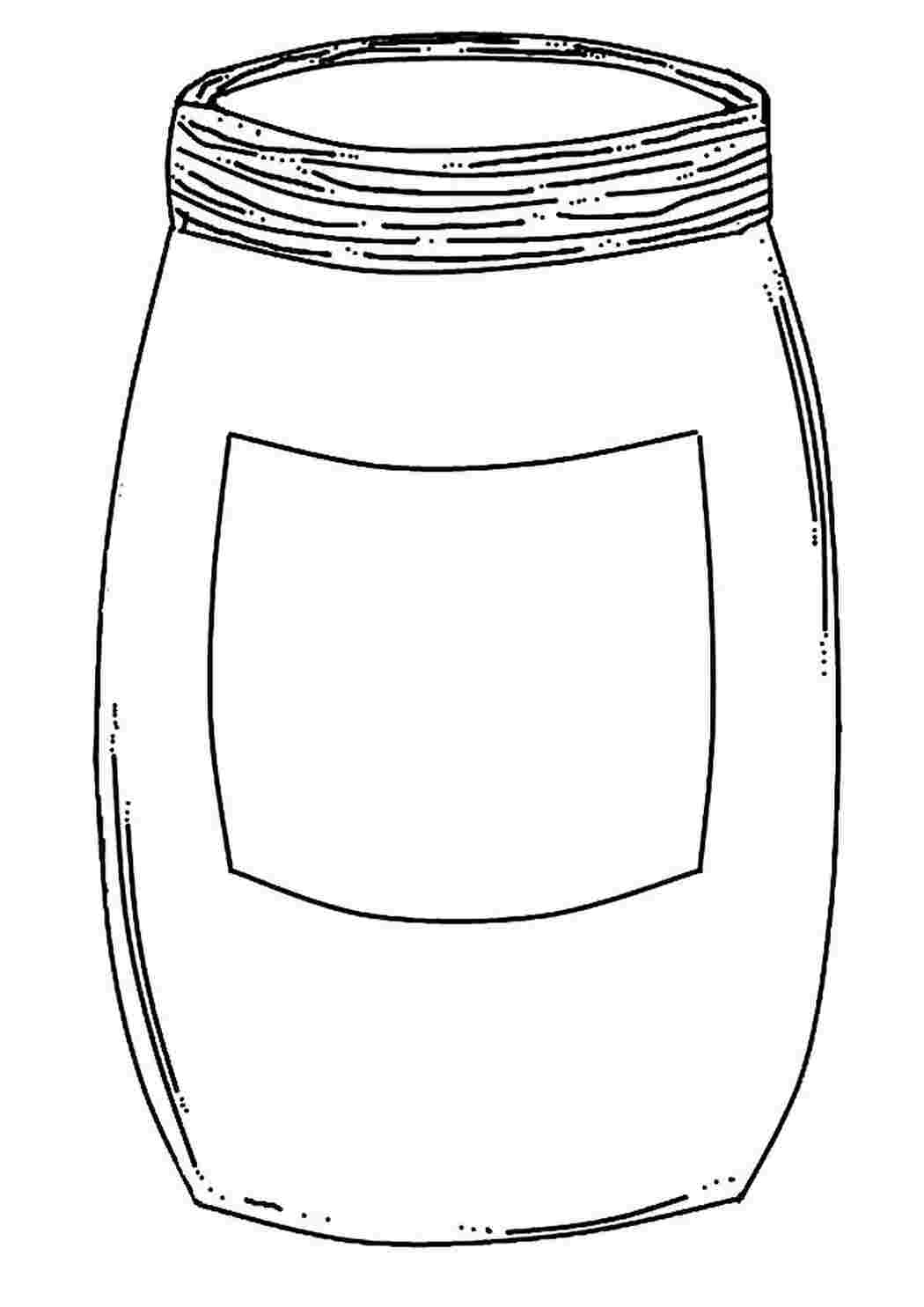 Раскрашу банку. Банка раскраска. Баночка трафарет. Баночка раскраска для детей. Баночки для печати шаблон.