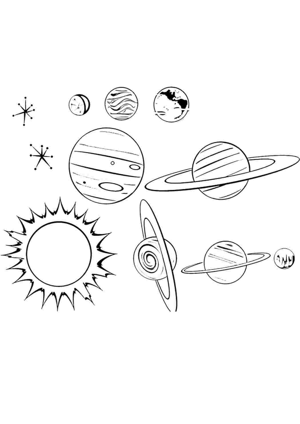 Раскраска планеты распечатать. Планеты солнечной системы раскраска Сатурн. Солнце в космосе раскраска. Планета раскраска цветная. Звездная система раскраски.
