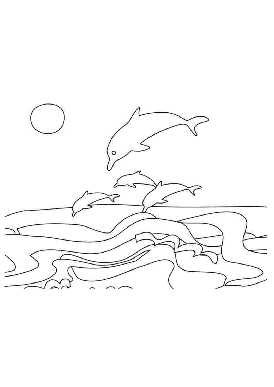 Рисунок красота моря окружающий мир 2 класс. В море. Раскраска. Море раскраска для детей. More rasukraski. Море рисунок.