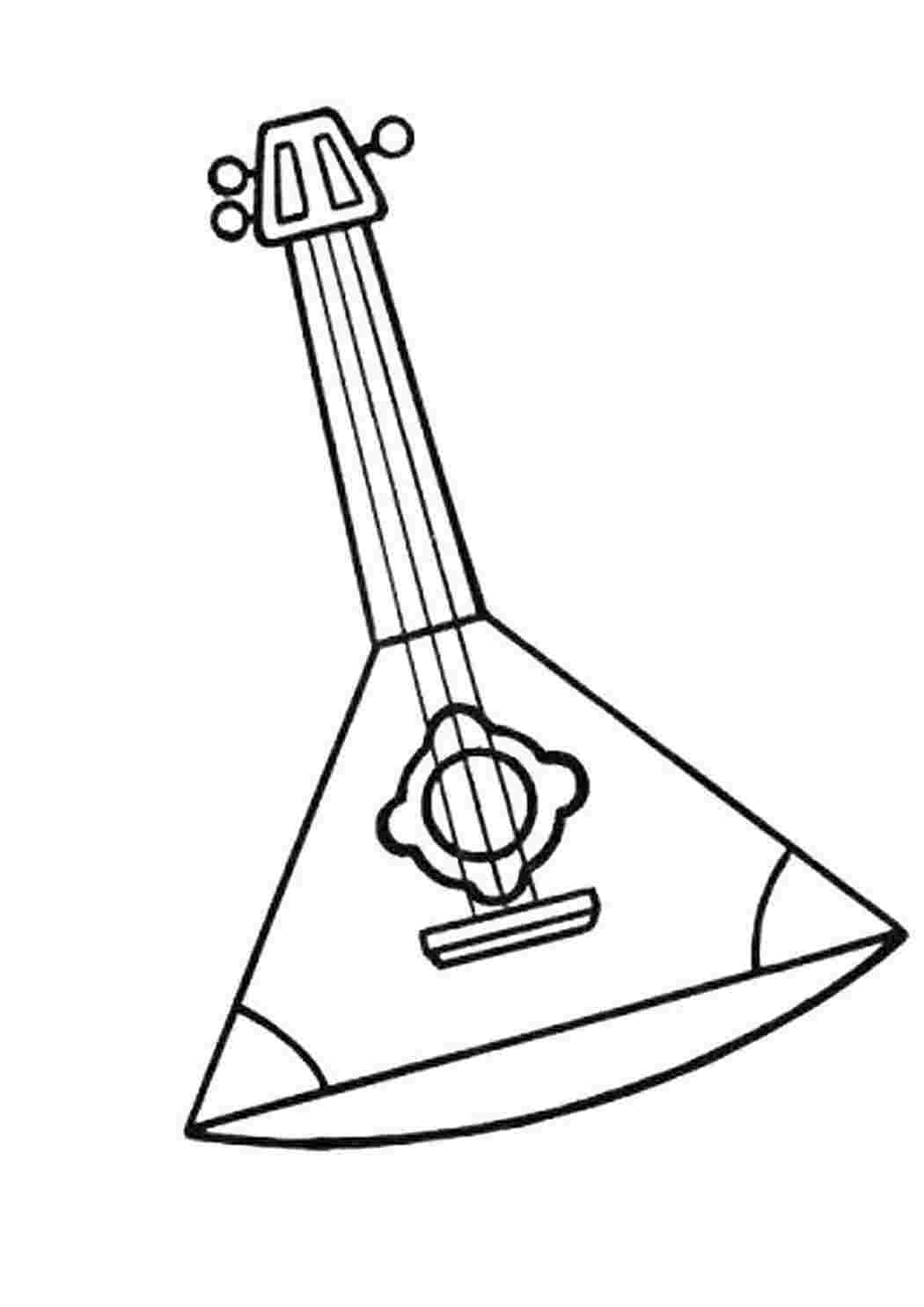 Раскраски Балалайки