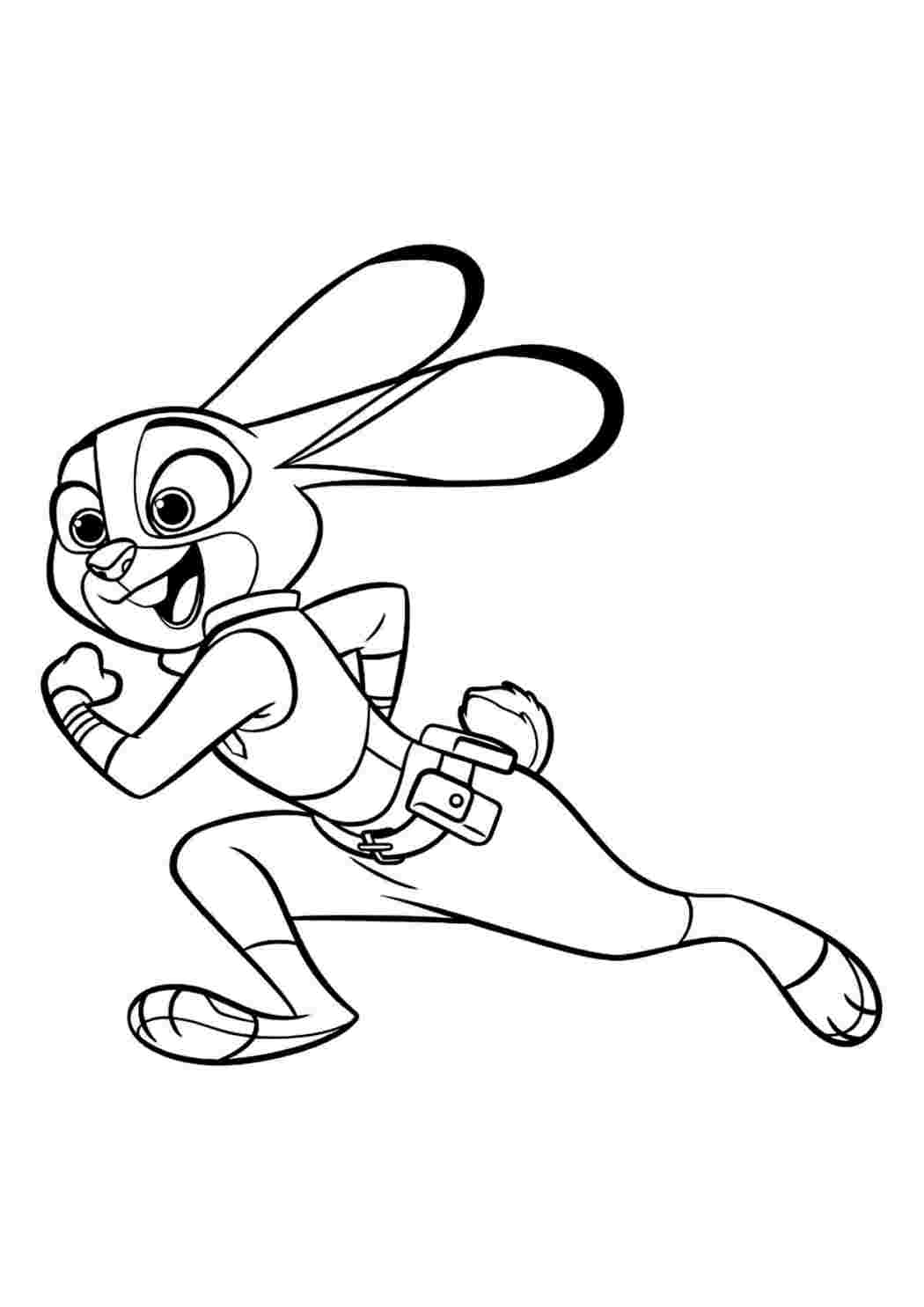 Рисунок карандашом заяц спортсмен