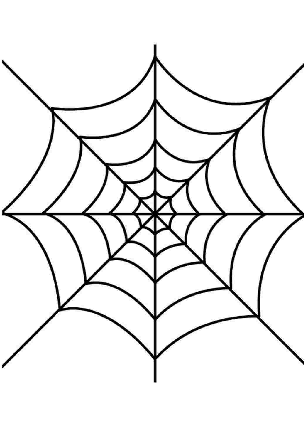Детский рисунок паутинка