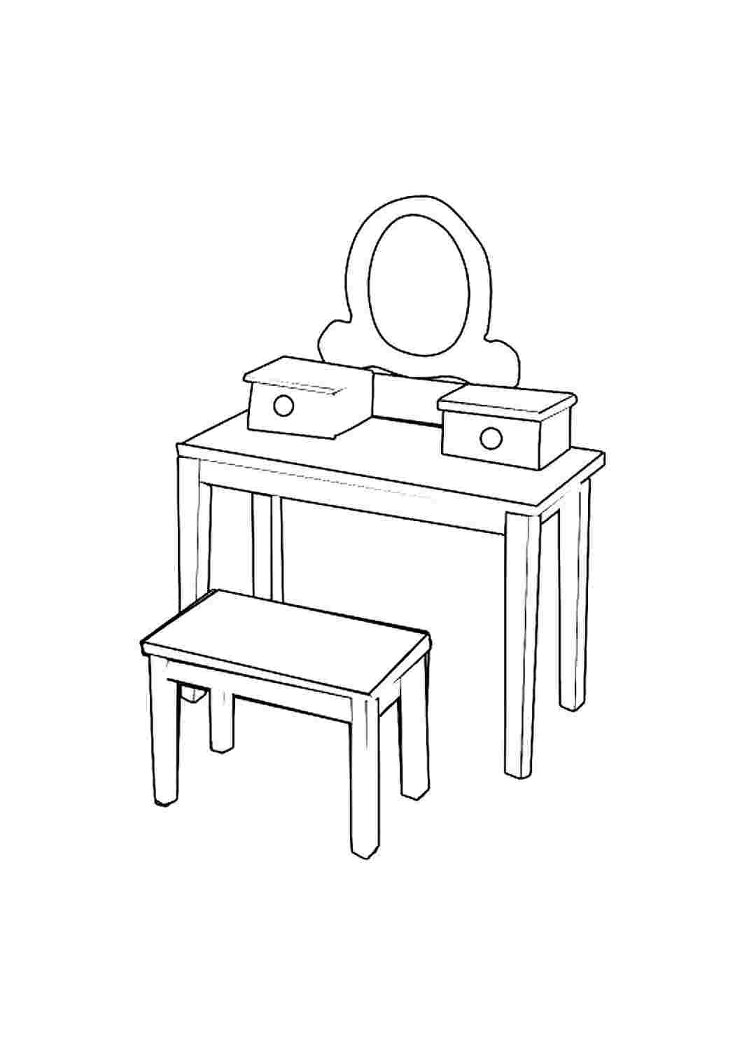 Раскраска мебель. Раскраска мебель для малышей. Раскраска мебель для детей 3-4 лет. Раскраска мебель н для детей.