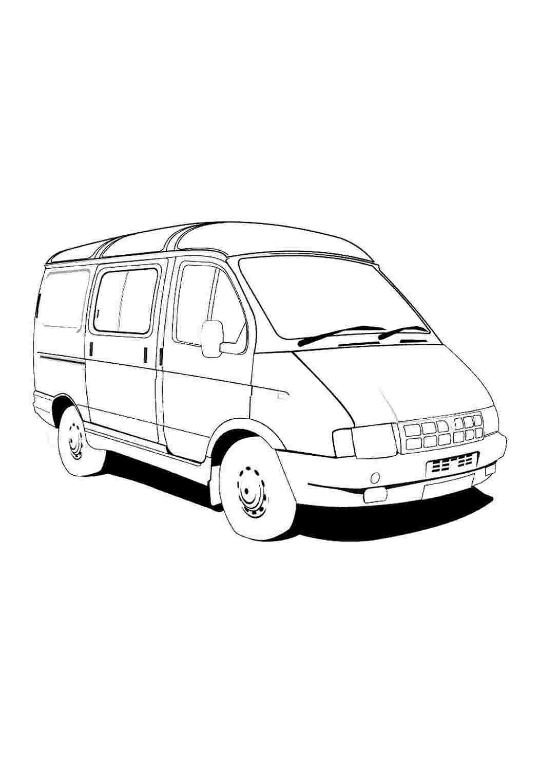 Газель распечатать рисунок